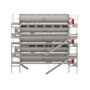 Alternative view of Sesame Roaster-Continouse Type