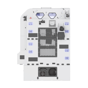 Alternative view of Eccentric Pre-Cleaner Seed Separators