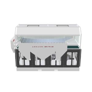 Alternative view of Gravity Separator (Multiple Fans)